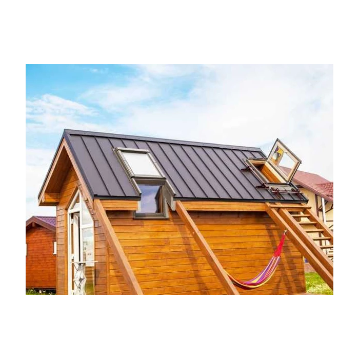 Фальцевая кровля Кликфальц mini Grand Line 0,5 Satin Matt RAL 9005 Черный